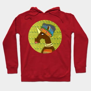 Unicorn African Queen Hoodie